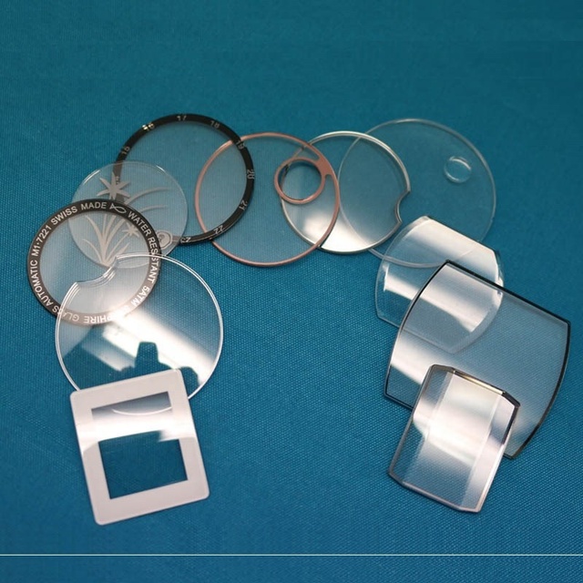 Factory Price OEM Size Convex Lens Sapphire Mineral Material Crystal Watch Glass