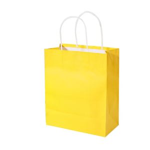 Paper Bag Kraft <b>Laminated</b> Woven Bag Kawaii Paper Carrier Bags Wholesale - Product Image 4