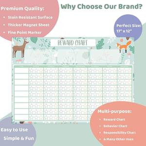 Tableau de récompense personnalisé de haute qualité pour plusieurs enfants avec autocollants - Product Image 6