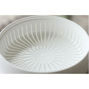 Casserole ronde en plastique avec couvercle, compatible micro-ondes, pour un usage quotidien - Product Image 1