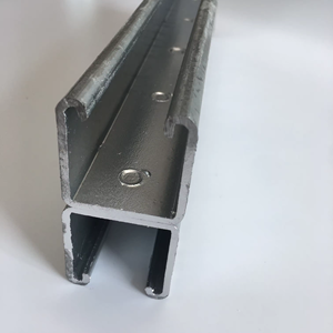 Profilé en C galvanisé HDG double soudé 41x21 pour plafond métallique avec trous, type poutre et rail - Product Image 3