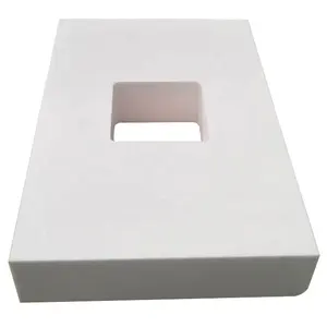 Anti-Abrieb-Aluminiumoxidoxid-Keramik platte/92% 95% Al2o3-Aluminiumoxid-Fliese