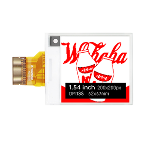 Módulo de Pantalla ePaper DKE de 1.54 Pulgadas, 4 Colores (Negro, Blanco, Rojo, Amarillo), 152×152, Pantalla de Tinta Electrónica Bistable para Etiquetas Electrónicas de Estante - Product Image 2