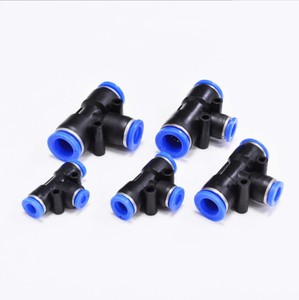 Hvff Dòng Nhựa Tay Van Kết Nối 8 Mm Khí Nén Van Điều Khiển Ống Khí Nén Phù Hợp - Product Image 2