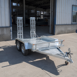 Remolque de Transporte para Miniexcavadora con Doble Eje y Sujeción por Cadena para el Transporte de Equipos Pesados - Product Image 2
