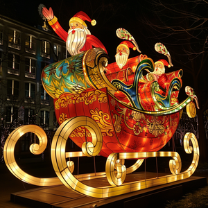 Escena de la Natividad con Iluminación - Decoración Navideña LED Majestuosa para Uso en Exteriores - Product Image 2