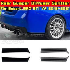 ชุดแต่งรอบคันสำหรับ Subaru WRX STI VA ปี 2015-2021 ดิฟฟิวเซอร์กันชนหลัง สปลิตเตอร์กันชนหลัง ตัวป้องกันลิ้นกันชนหลัง อุปกรณ์ตกแต่งรถยนต์ - Product Image 1
