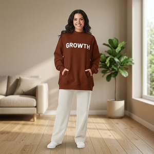 Custom Women <b>Mock</b> <b>Neck</b> Oversize Sweatshirt Soft Relaxed Fit <b>Top</b> Trendy Women <b>Mock</b> <b>Neck</b> Sweatshirt Oversized Comfort Wear - Product Image 1
