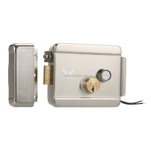 Proveedor de cerradura de puerta eléctrica automática WAFU Cerradura Cilindro inteligente Puerta DE SEGURIDAD Cerradura de puerta de borde electrónica 12V con llaves - Product Image 1