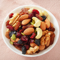 Groothandel Dagelijkse Gemengde Noten & Gedroogd Fruit Harde Gezouten Gebakken Gezonde Noten Snack OEM Beschikbaar