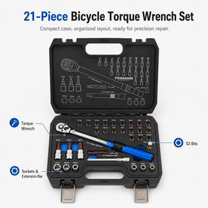 <span class=keywords><strong>Clé</strong></span> <span class=keywords><strong>dynamométrique</strong></span> réglable 1/4 pouce, 2-24 Nm, haute précision, kit d'outils de réparation de vélo <span class=keywords><strong>pour</strong></span> <span class=keywords><strong>VTT</strong></span>, vente chaude - Product Image 6