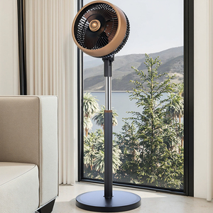 Ventilador de Torre Compacto de 10 Pulgadas para el Hogar, de Plástico, con Motor de Aluminio, Fuente de Alimentación, Control Mecánico, Altura Ajustable, Circulador de Aire de Baja Velocidad - Product Image 6