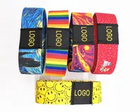 Giveaway Free Elastic Wristband Bracelets Nfc Elastic Wristbands Giveaway Gift Items With Customized Print Logo For Adults And Kids