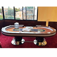 YH Tables De Poker Commerciales 260 Cm Exclusif Mesa De Poker Table De Jeu Interactive Professionnelle Poker Tisch Luxus