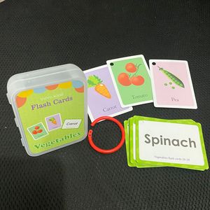 Tarjeta de bolsillo Montessori para Educación Temprana de bebé, juguetes educativos para niños, tarjetas de memoria para aprendizaje temprano en inglés - Product Image 5