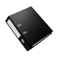 Carpeta de Hojas Sueltas para Oficina, A4, Negra/Azul, Gran Capacidad, Extraíble, de Dos Anillas, Venta al Por Mayor, A293, China