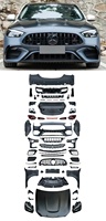 Kit carrosserie W205 à W206 C63 AMG pour Mercedes Benz Classe C 2015-2021, mise à niveau