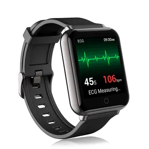 ECG Smartwatch 3D 가속도계 블루투스 낮은 에너지 팔찌 SpO2 스마트 시계 온라인 여성 남성 시계 안드로이드 IOS