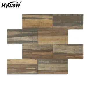 MyWow mutfak Backsplash yuvarlak ayağı Sticker PVC mozaik Panel