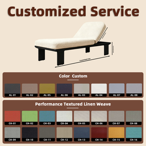 <span class=keywords><strong>Lettino</strong></span> <span class=keywords><strong>Prendisole</strong></span> da Esterno in Alluminio con Tessuto Impermeabile per Villa, Resort, Giardino e Terrazza - Product Image 3