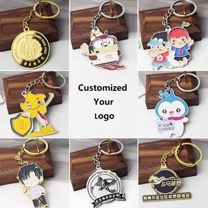 Wholesale Factory Blank Metal Keychain <b>Custom</b> Logo Metal <b>Key</b> Ring High Quality Durable <b>Key</b> Holder for Daily Promotional Gifts - Product Image 1
