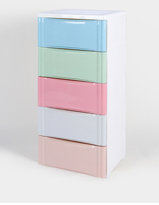 Living Room Furniture PP Plastic Drawer Divider Clothes Organizer Baby <strong>Cupboard</strong> Bedroom Wardrobe Closet Cabinets for Kid <strong>Storage</strong> - Product Image 5