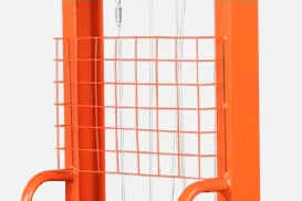 1トン2トン油圧手動ハンドスタッカー小型ハンドパレットジャック手動パレット油圧リフター付き - Product Image 6