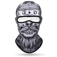Masque de moto intégral personnalisé JX avec logo, coupe-vent, pour le sport et la pêche, 100% polyester, unisexe