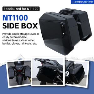 Sacoches latérales 33L+30L à dégagement rapide, robustes, étanches et verrouillables pour moto Honda NT1100 Sport Touring - Product Image 1