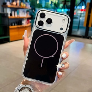 IMD Official Type TPU+<b>PC</b> Slim Phone Case for iPhone Air 16 17 Pro Max <b>Wireless</b> Charging Strong Magnetic Shockproof Cover - Product Image 4