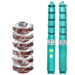 مضخة غاطسة متعددة المراحل عالية الكفاءة من تشينلونج، محرك ثلاثي الأطوار، مخرج 50 مم، ضمان لمدة سنة لضخ المياه - Product Image 6