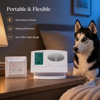 Thermostat intelligent programmable sans fil pour chaudière à gaz et actionneur