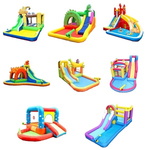 Household Bouncing Castles Commercial Party <b>Inflatable</b> Water Slide Oxford Children Playground <b>Inflatable</b> Trampoline Oxfor - Product Image 3