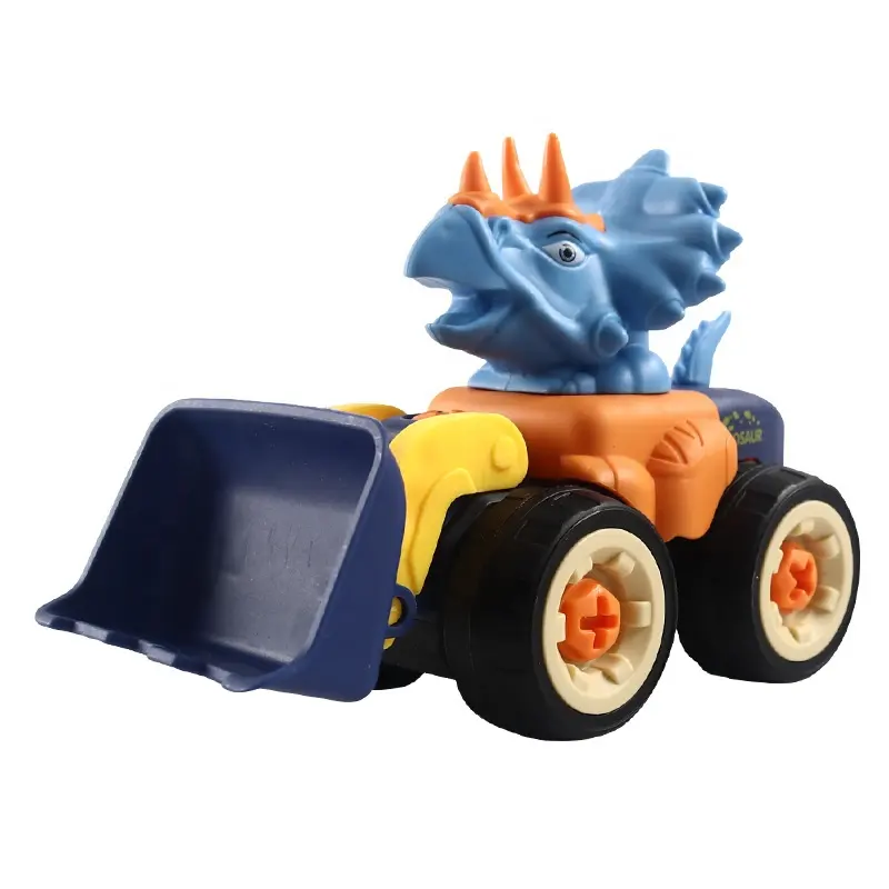 Amazon best-selling children s dinosaur demolition truck screw-screw toy car excavator boy toy set