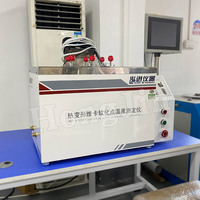 Déformation thermique Testeur de point de ramollissement Vicat Testeur de température de ramollissement en plastique Détecteur de nylon en plastique