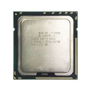 Processeur CPU I7-990X I7 990X 3.46G Six Core LGA 1366 pièces rayées