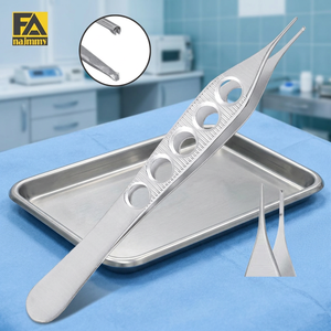 Pinces à tissus Najmmy Adson en acier inoxydable, instrument chirurgical pour la chirurgie générale, utilisation manuelle, classe I, certifié CE - Product Image 3