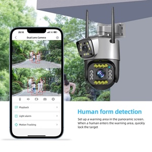V380 Pro Dual Lens CCTV 4G Wireless Network PTZ <b>Light</b> Bullet <b>Camera</b> Two-Way Audio Color Night Vision Indoor <b>Security</b> Human - Product Image 5