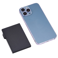 Dompet Kartu Pop up Aluminium RFID stok dengan pelat besi
