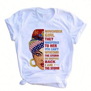 Custom Logo Casual Plain Dyed Corduroy Compressed Africa Girl White Cotton O-Neck T-Shirt for Women - Product Image 1