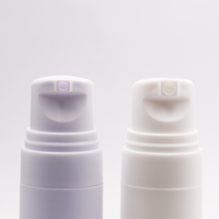 Flacon pulvérisateur de lotion cosmétique pour le visage sans air, couleur personnalisée, avec impression sur écran
