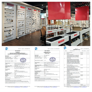 Étagères murales de <span class=keywords><strong>douche</strong></span> encastrées en acier inoxydable, 2 pièces, organisateur de salle de bain, caddie de rangement d'accessoires dans la maison - Product Image 5