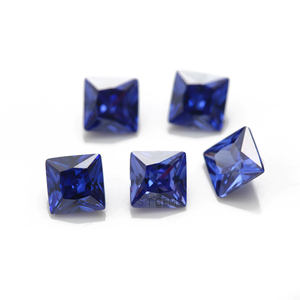 Piedras de Circonia Cúbica Mystic Tanzan, Corte Princesa, para Joyería Personalizada - Product Image 4