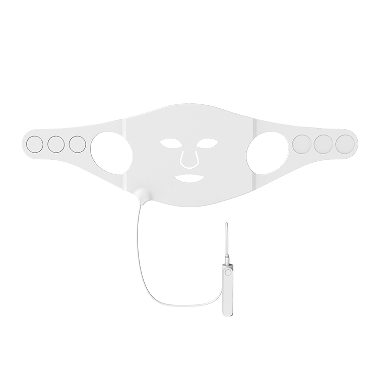 New Trending 510K TGA Red Light Photon Therapy mask with Removal Facial Skin Care Neck Breast Flexible Silicone LED Face Mask