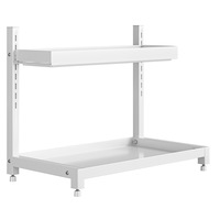 Étagère de rangement réglable en hauteur pour comptoir de cuisine, organiseur de séchage pour assiettes, bols et épices