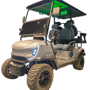 Carritos de golf eléctricos Asientos de venta de servicio pesado con respaldo automático de paseo todoterreno de diseño moderno - Product Image 2