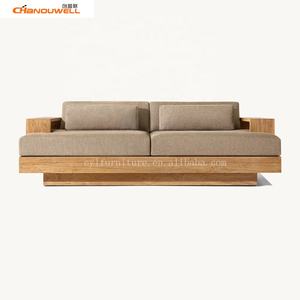 <span class=keywords><strong>2023</strong></span> nouveau pas cher abordable <span class=keywords><strong>de</strong></span> haute qualité usine vente directe double transat extérieur <span class=keywords><strong>jardin</strong></span> teck chaise longue ensemble - Product Image 2