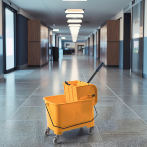 Nhà máy trực tiếp lau xô Làm Sạch Sàn xô thiết lập hiệu quả cao vắt liền mạch lau xô - Product Image 1