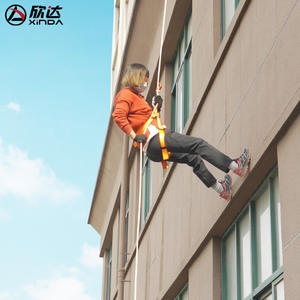 Dispositivo de descenso para escape de incendios Xinda, cuerda de fibra de vidrio de 15 mm, kit de seguridad portátil para rescate en edificios de gran altura - Product Image 1