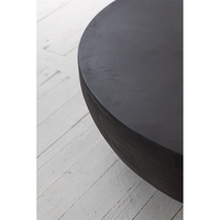Table basse de salon scandinave en béton noir Table basse de maison moderne